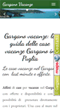 Mobile Screenshot of gargano-vacanze.com